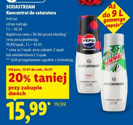 SodaStream Koncentrat do saturatora