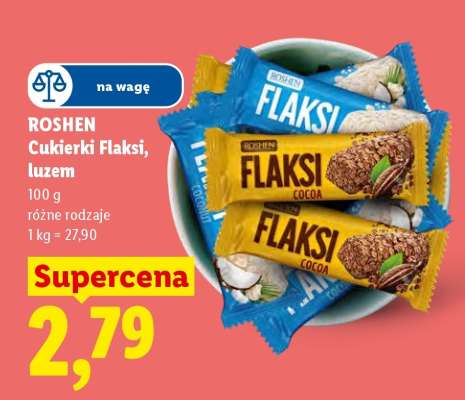 ROSHEN Cukierki Flaksi, luzem
