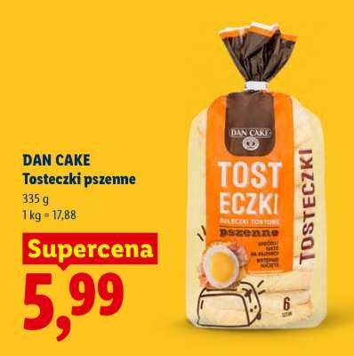 DAN CAKE Tosteczki pszenne