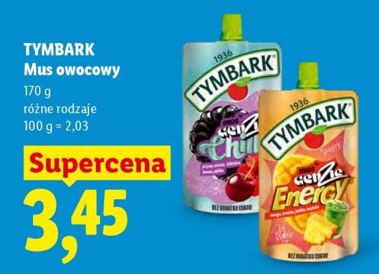 TYMBARK Mus owocowy*