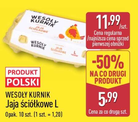 WESOŁY KURNIK Jaja ściółkowe L