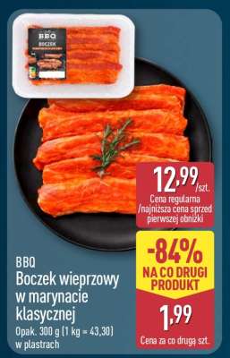 BBQ Boczek wieprzowy w marynacie klasycznej