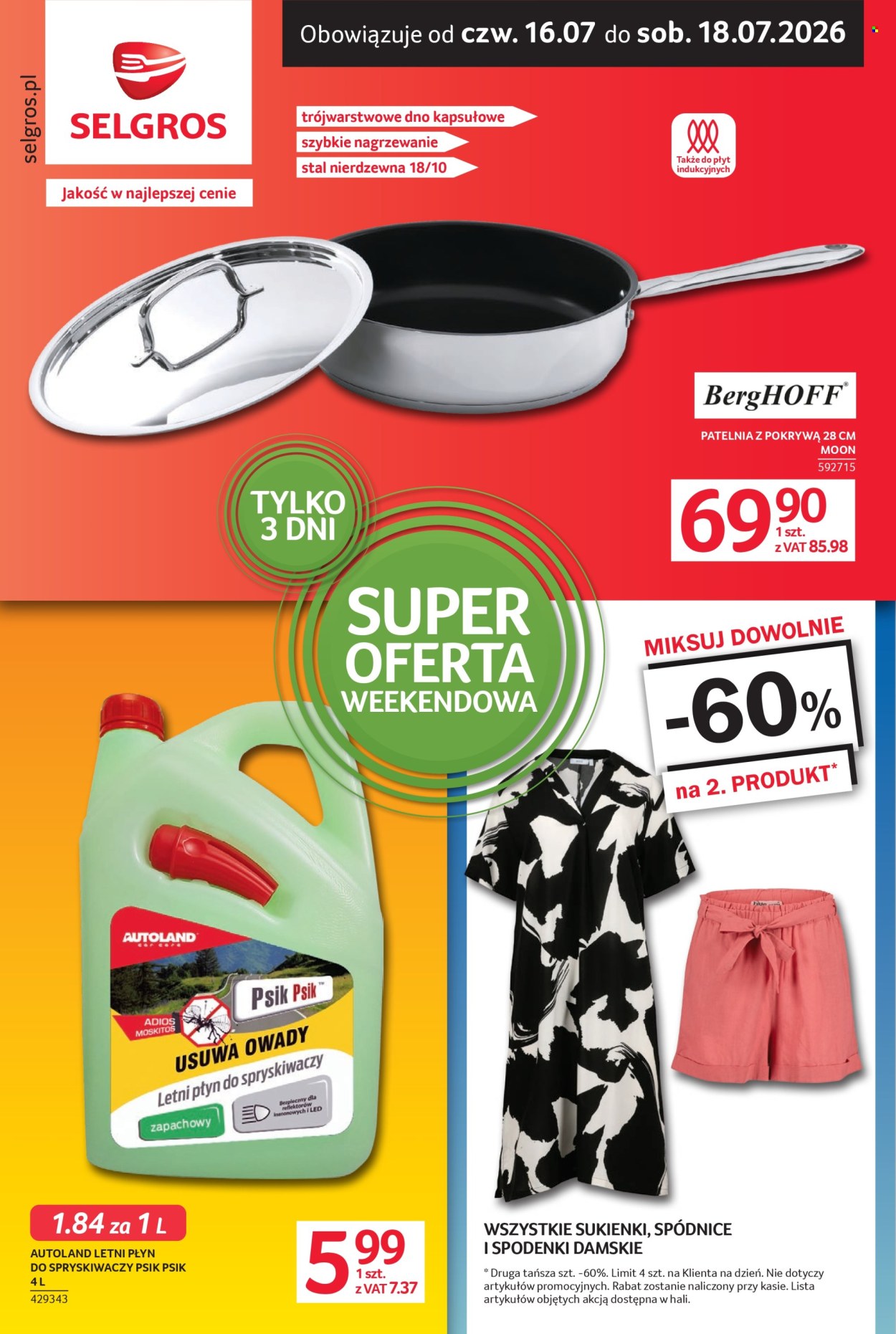 Gazetka Selgros - 16.07.2026 - 18.07.2026. Strona 1