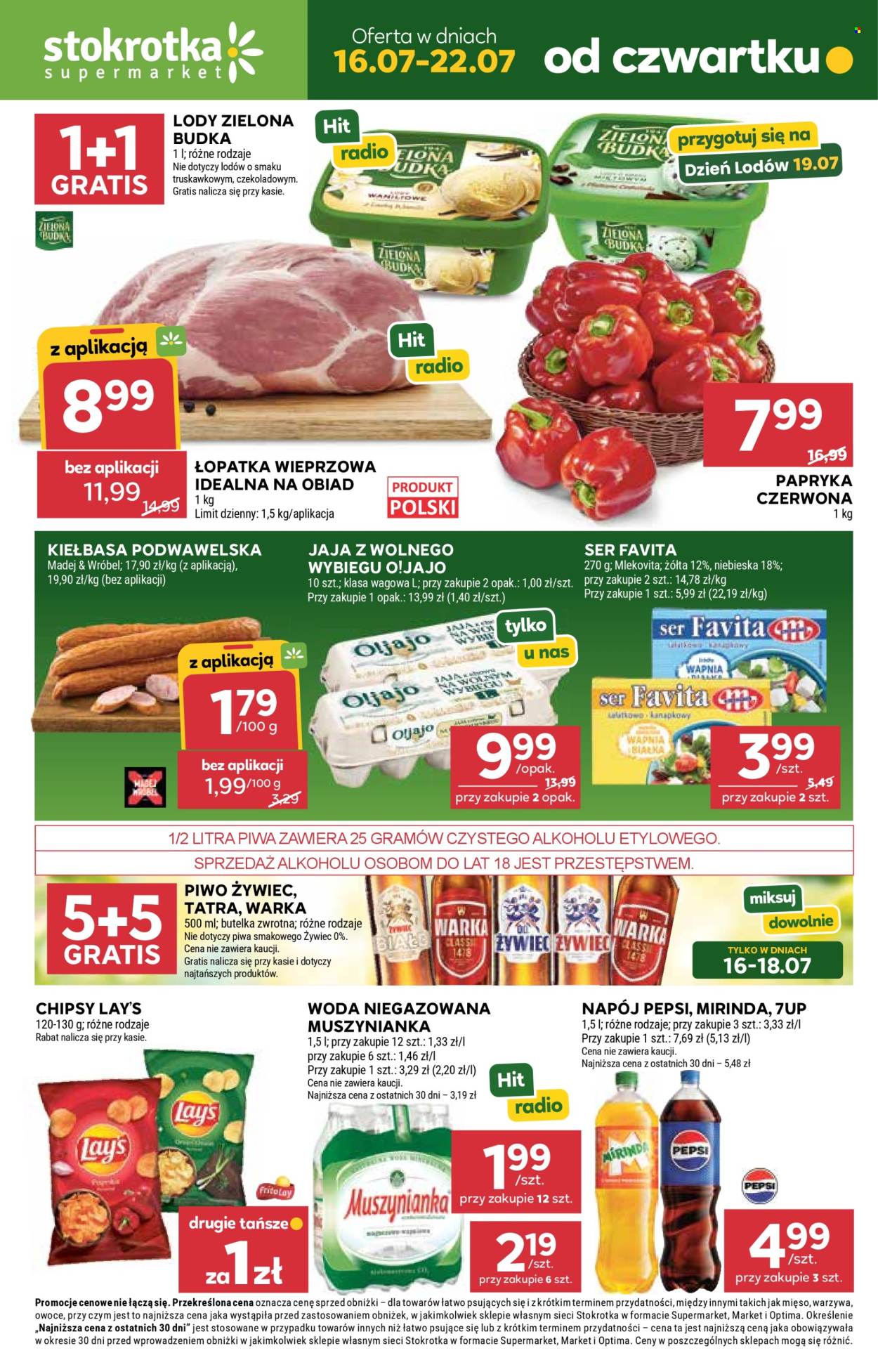 Leták Stokrotka Supermarket - 16.7.2026 - 22.7.2026. Strana 1