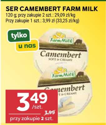 Ser Camembert Farm Milk