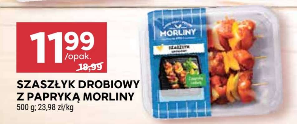Szaszłyk drobiowy z papryką Morliny