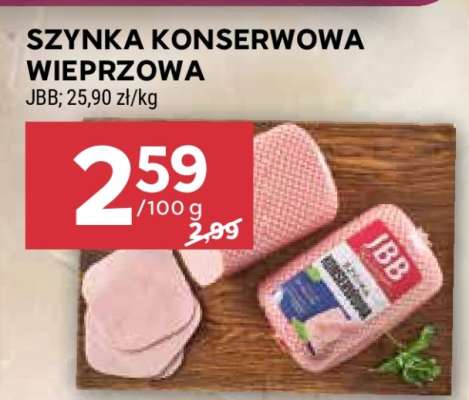 Szynka konserwowa wieprzowa*