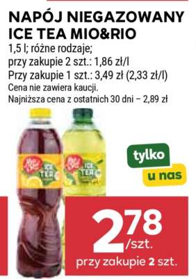 Napój Niegazowany Ice Tea Mio & Rio