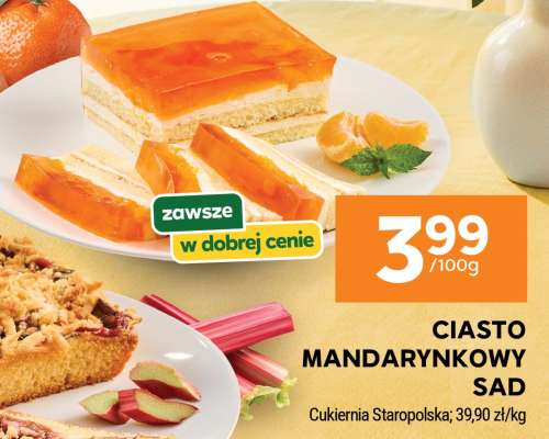 Ciasto Mandarynkowy Sad