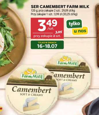 Ser Camembert Farm Milk