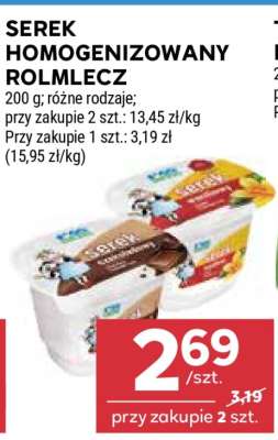 Serek homogenizowany Rolmlecz