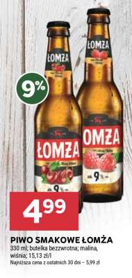 Piwo smakowe Łomża