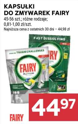 Kapsułki do zmywarek Fairy**