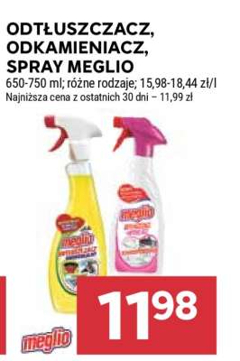 Odłuszczacz, Odkamieniacz, Spray Meglio