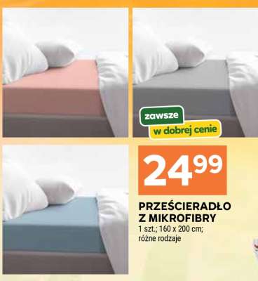 Prześcieradło z mikrofibry