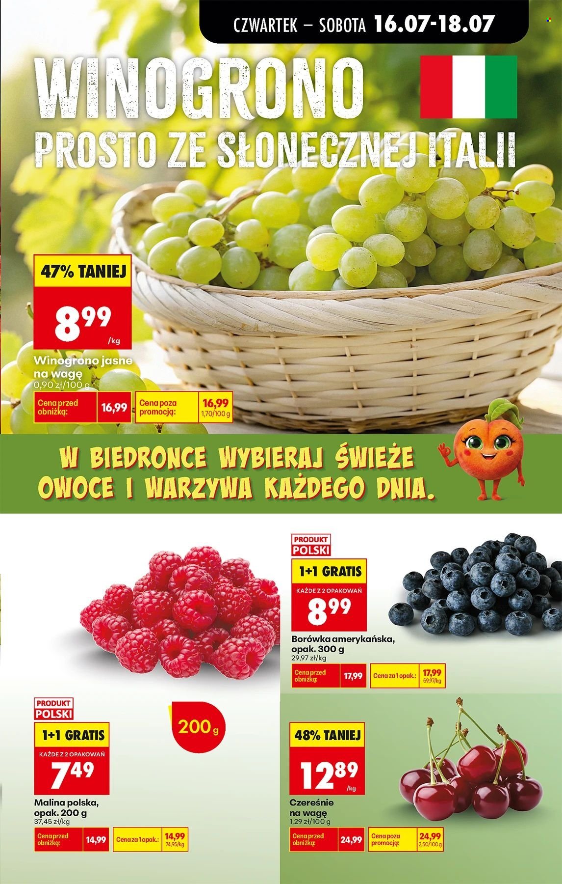 Leták Biedronka - 16.7.2026 - 22.7.2026. Strana 14
