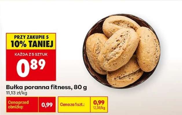 bułka poranna fitness , 80 g