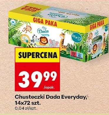 Chusteczki Dada Everyday, 14x72 szt.