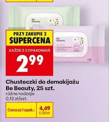 Chusteczki do demakijażu Be Beauty, 25 szt.