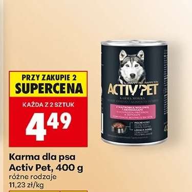Karma dla psa Activ Pet, 400 g