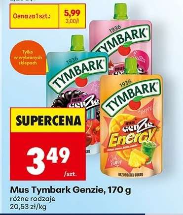 Mus Tymbark Genzie, 170 g