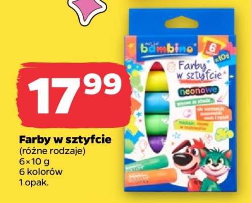 Farby w sztyfcie