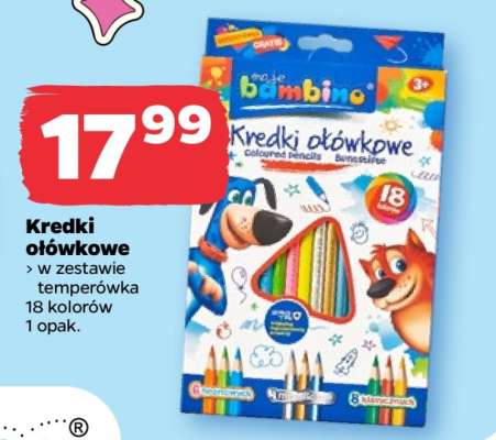 Kredki ołówkowe*