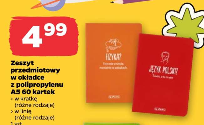 Zeszyt przedmiotowy