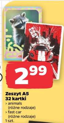 Zeszyt A5, 32 kartki