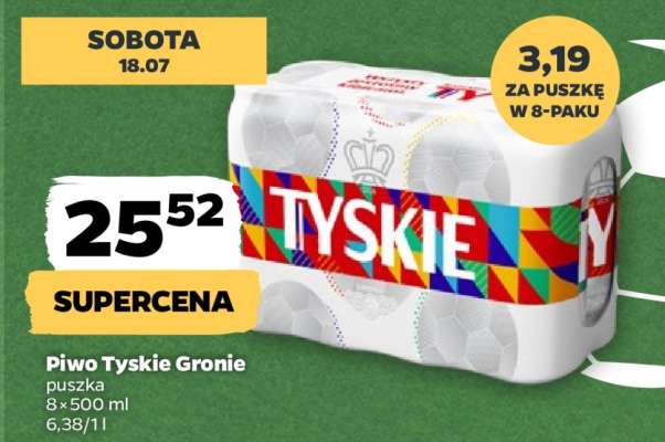 Piwo TYSKIE GRONIE