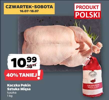 Kaczka Pekin Sztuka Mięsa