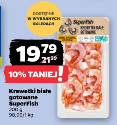 Krewetki białe gotowane SuperFish