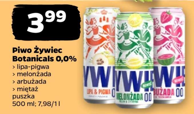 Piwo Żywiec Botanicals 0,0%