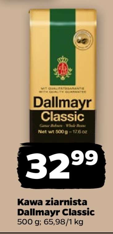 Kawa ziarnista Dallmayr Classic