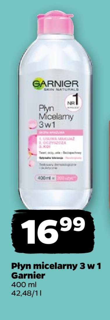 Płyn micelarny 3 w 1 Garnier