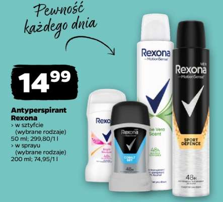 Antyperspirant Rexona