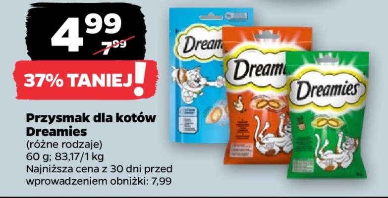 Przysmak dla kotów Dreamies