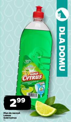 Płyn do naczyń lemon Gold Cytrus