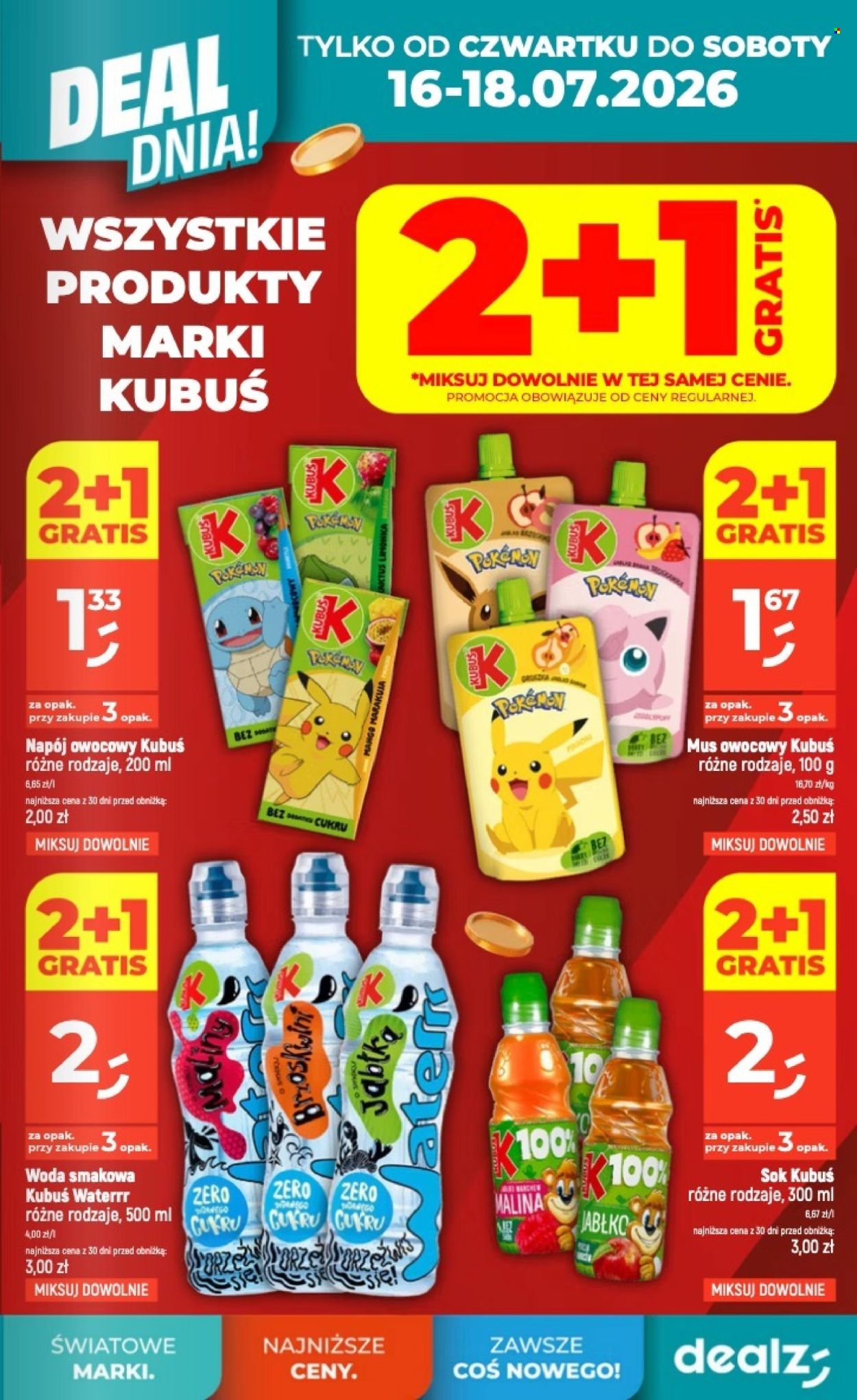 Leták Dealz - 16.7.2026 - 22.7.2026. Strana 3
