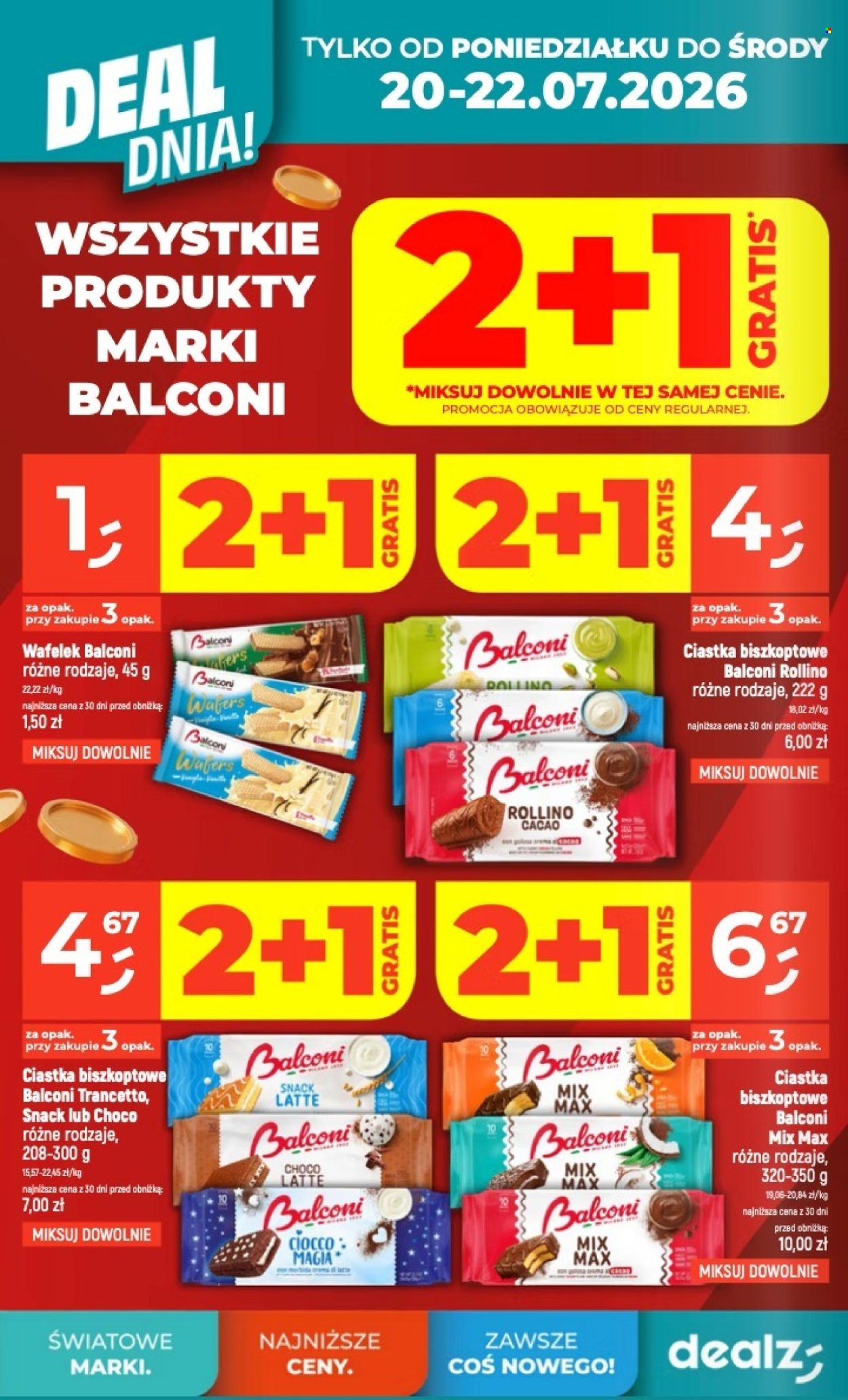 Leták Dealz - 16.7.2026 - 22.7.2026. Strana 6