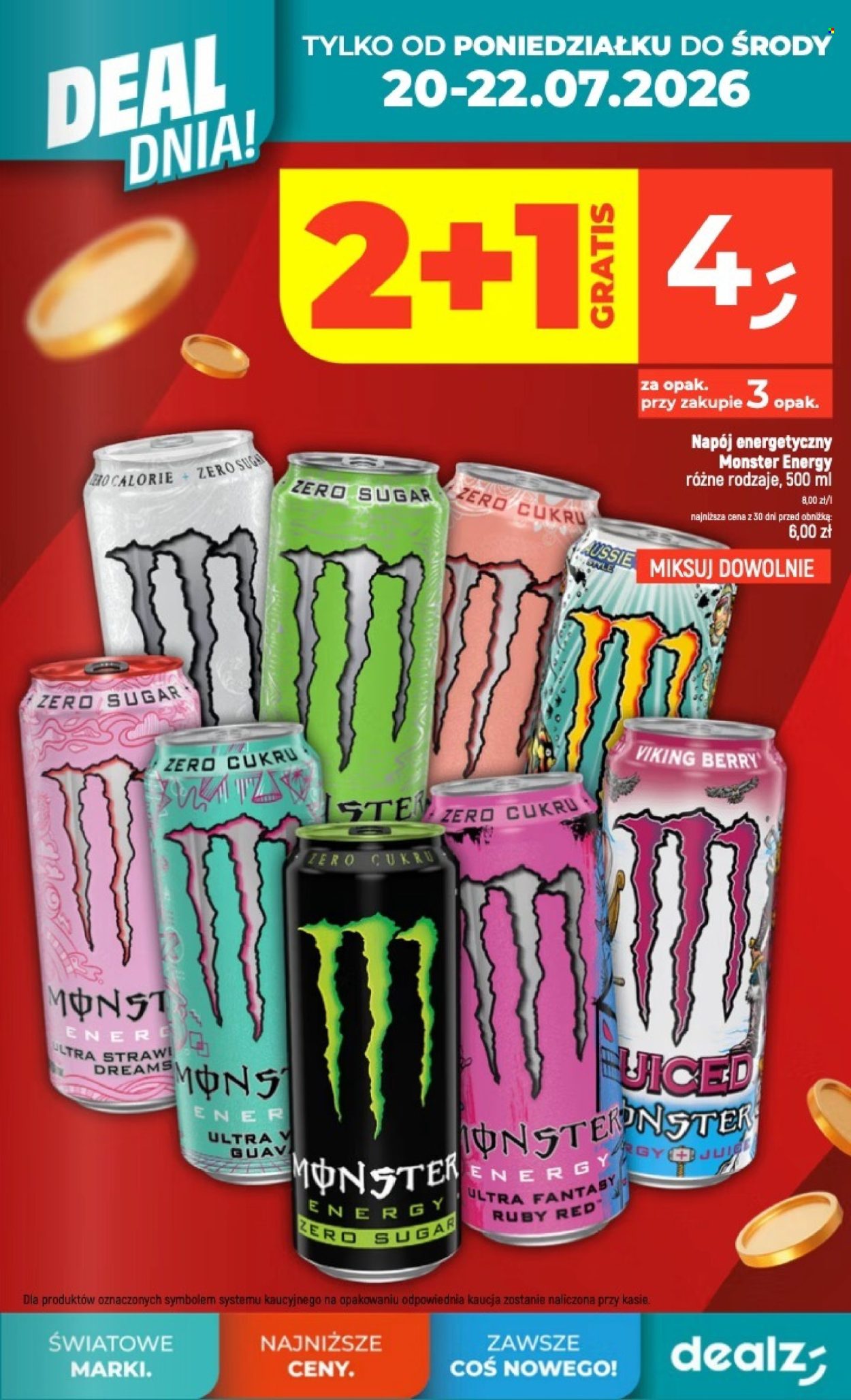 Leták Dealz - 16.7.2026 - 22.7.2026. Strana 7