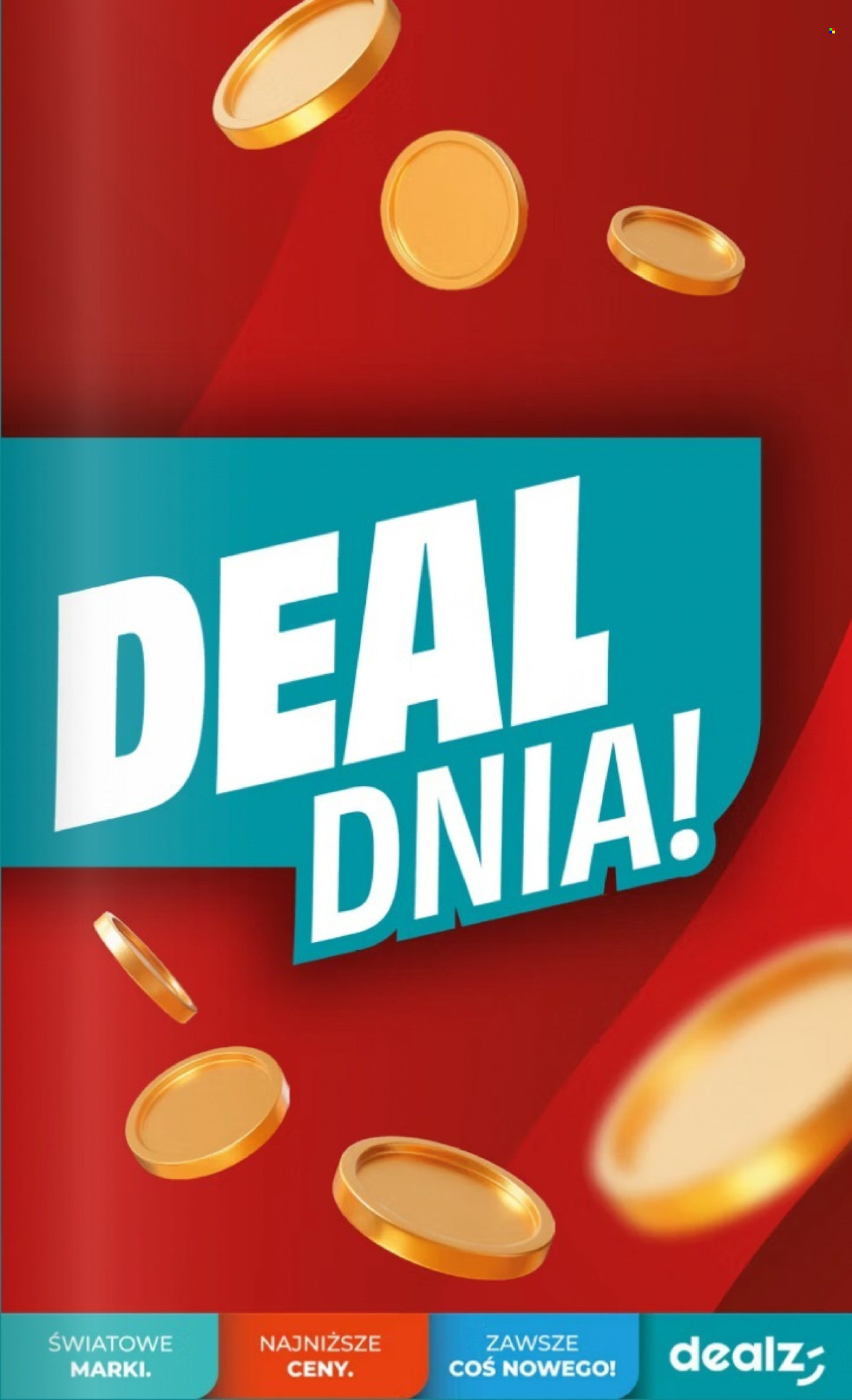 Leták Dealz - 16.7.2026 - 22.7.2026. Strana 1