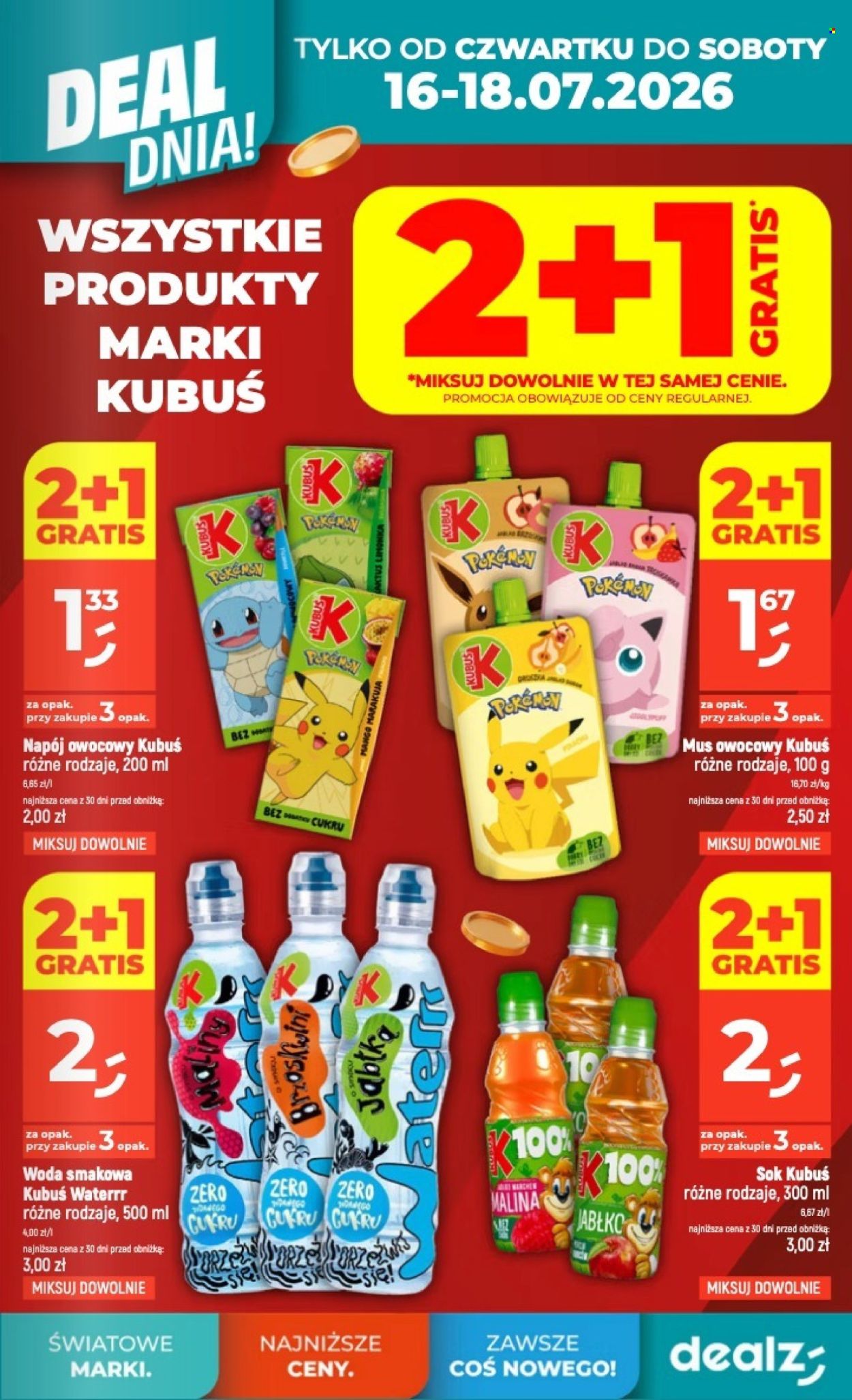 Leták Dealz - 16.7.2026 - 22.7.2026. Strana 3