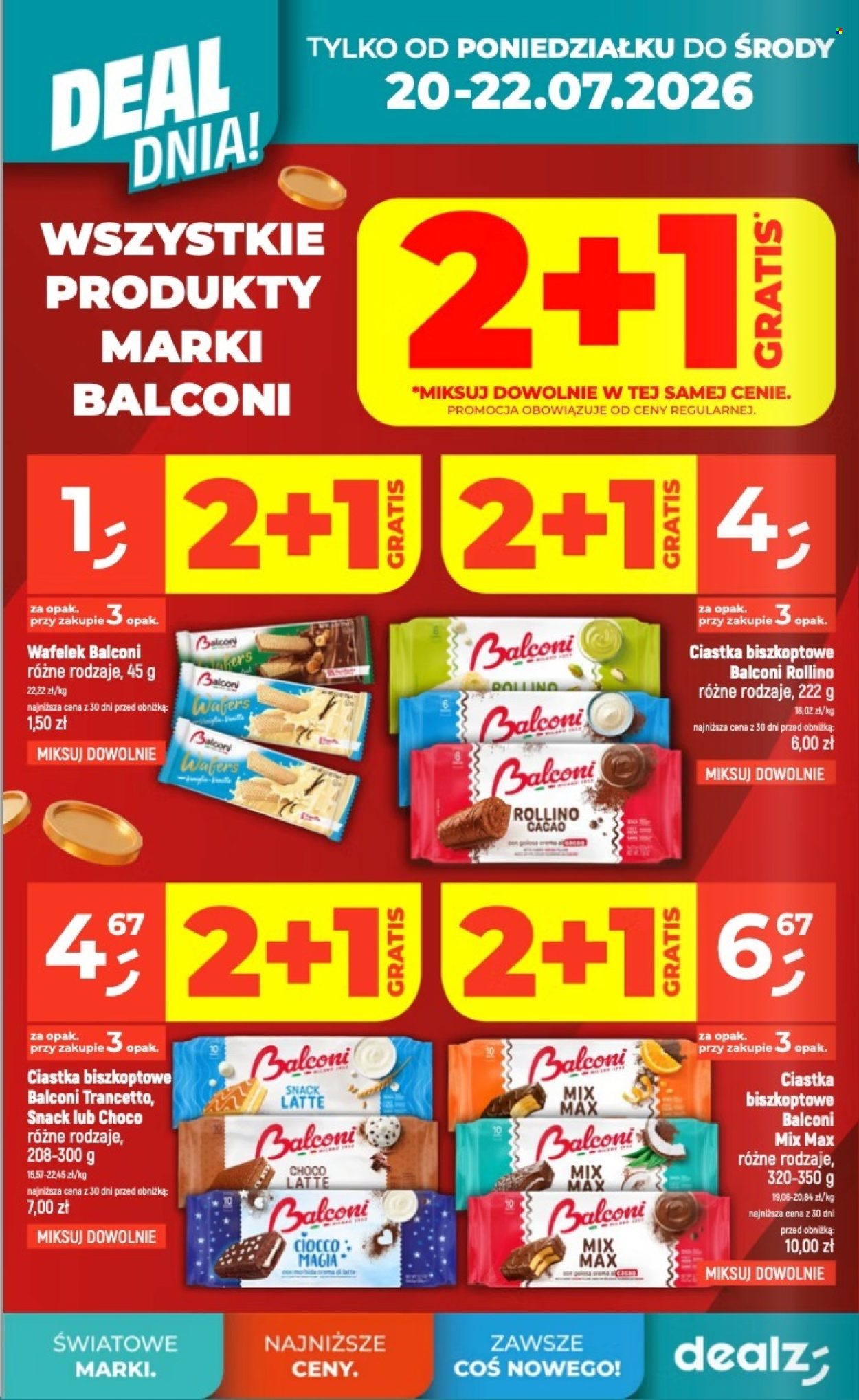 Leták Dealz - 16.7.2026 - 22.7.2026. Strana 6