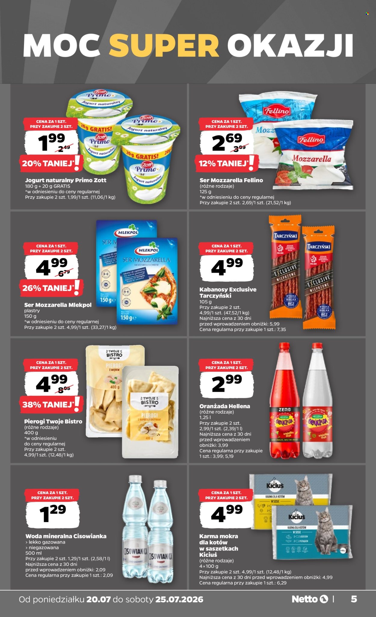 Leták Netto - 20.7.2026 - 25.7.2026. Strana 5