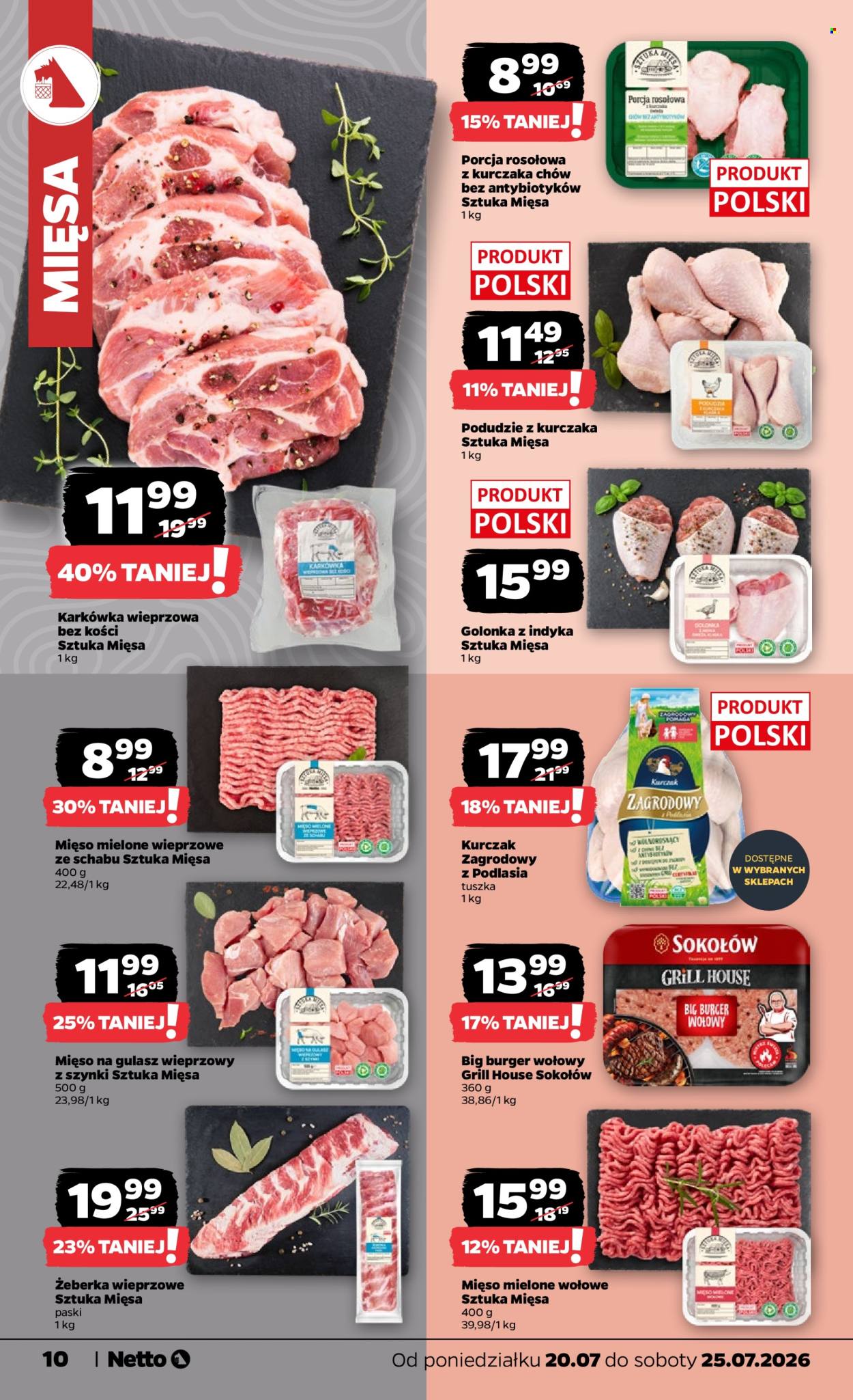 Leták Netto - 20.7.2026 - 25.7.2026. Strana 10