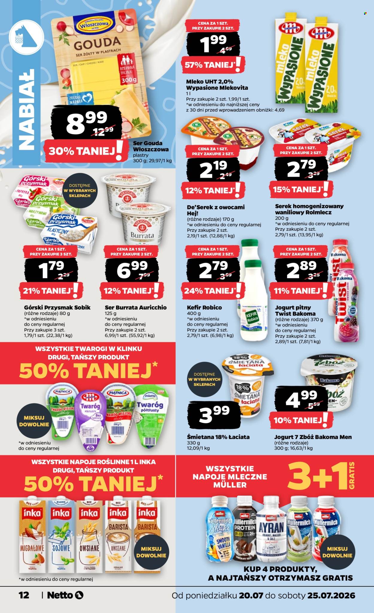 Leták Netto - 20.7.2026 - 25.7.2026. Strana 12