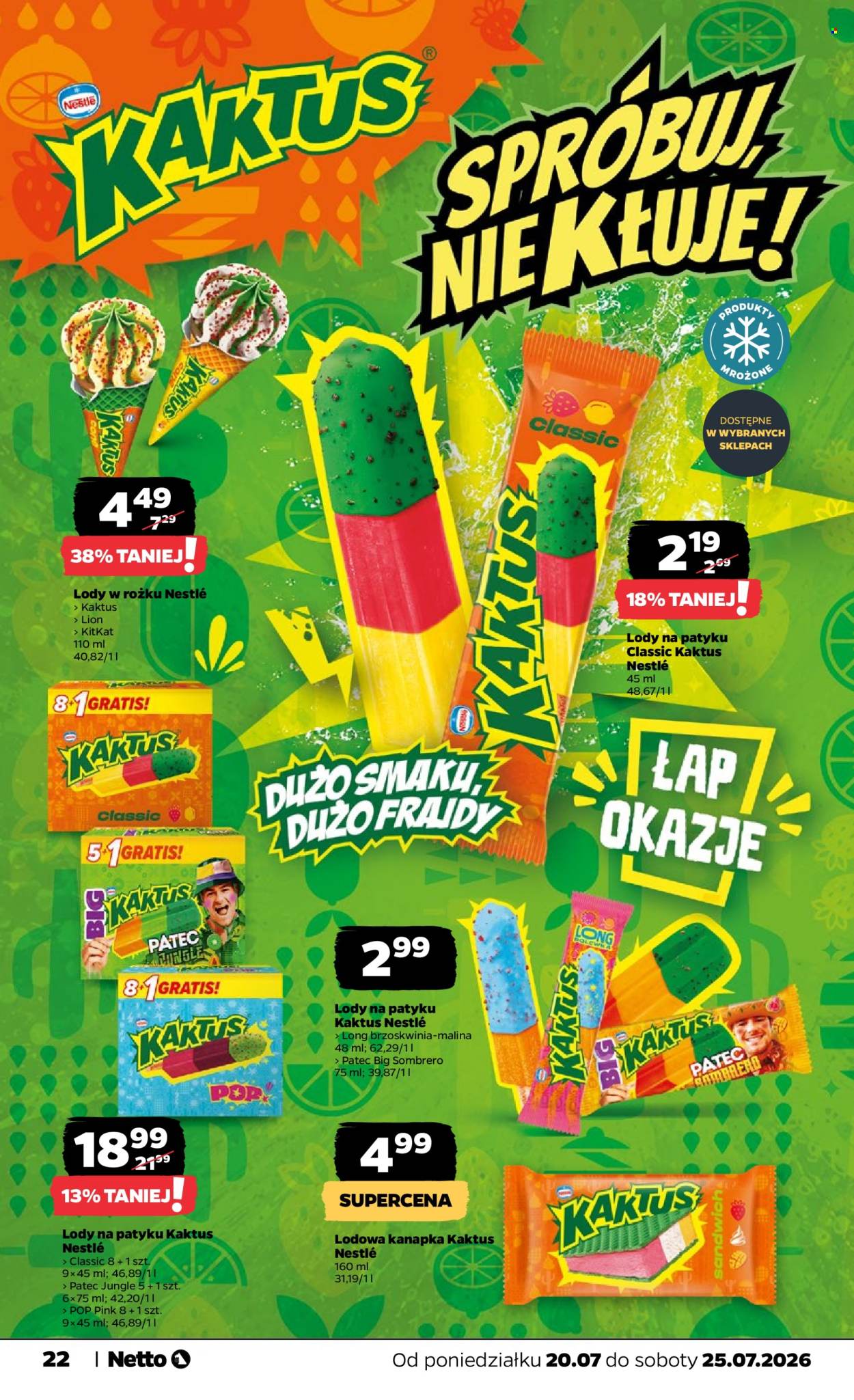 Leták Netto - 20.7.2026 - 25.7.2026. Strana 22
