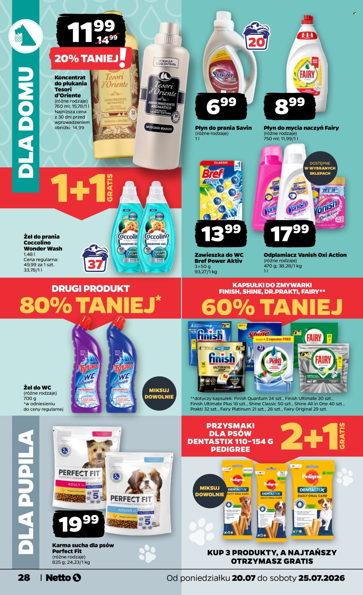 Leták Netto - 20.7.2026 - 25.7.2026. Strana 28
