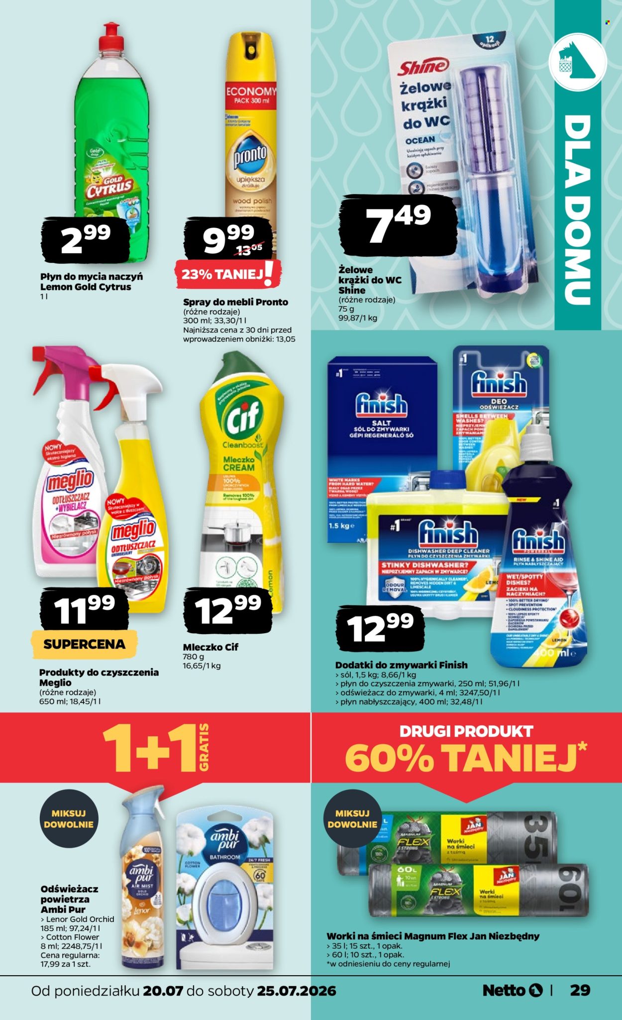 Leták Netto - 20.7.2026 - 25.7.2026. Strana 29